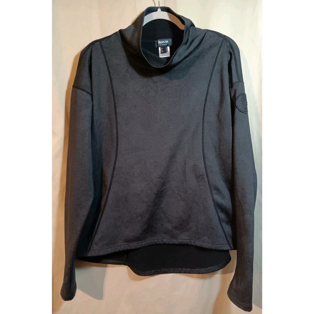 Women’s Size 14 Black Horze Long Sleeve Horseback Riding Heavyweight Outerwear